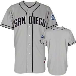  San Diego Padres Majestic Road Grey Authentic Cool Baseâ 