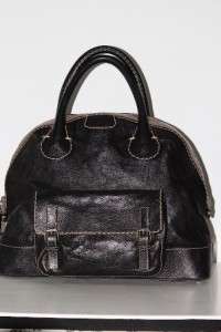 Authentic CHLOE Edith Large Leather Satchel Bag  