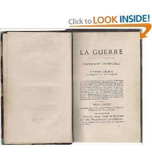   La Guerre (French Edition) 