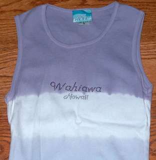 Hawaii Pacific tank size S, lilac white color (Pre owned)  