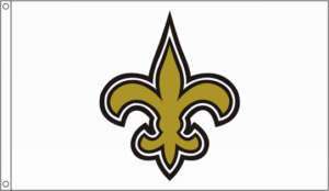New Orleans Saints 3x5 Logo Flag  
