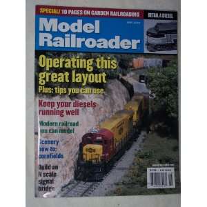   Great Layout) Editors of Model Railroader Magazine  Books