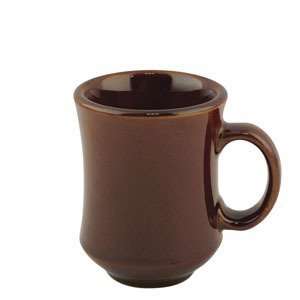 VP MUG PRINCESS BROWN 8Z, CS 3/12PK, 07 1330 Challenger CHINA 