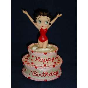  Betty Boop Happy Birthday Figurine Furniture & Decor