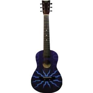  Discovery Designer Acoustic Guitar (Blue) Toys & Games