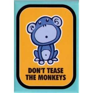  Monkey Doo Dont Tease The Monkeys Magnet BM1596 Toys 