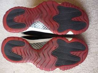 Nike Air Jordan XI (11) Black Red 2001 Retro 8.5 Bred Playoff concord 
