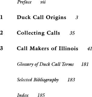 Duck Calls of Illinois 1863 1963 by Robert D. Christensen (1994 
