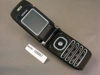 UNLOCKED NOKIA 6061 DUAL BAND GSM 850/1900 BLACK/CHROME #6997 