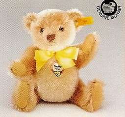 STEIFF TEDDY BEAR 1955 REPLICA MOHAIR EAN 029974  