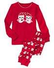 NWT Gymboree Girls Red Owl Love You Forever Two Piece Gymmies Pajamas 