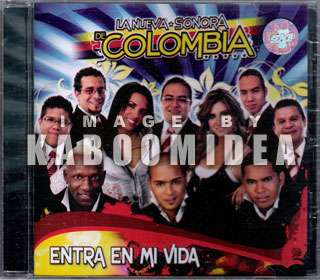   DE COLOMBIA Entra En Mi Vida CD NEW Salsa Vallenato Tropical  