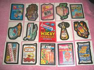 WACKY PACKAGES 1985 SERIES**SINGLES*PICK ONE ONLY $1.25  