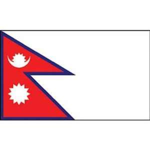 Nepal Flag 12 x 18