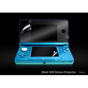Shield iShell Nintendo 3DS Glossy Screen Protectors for Top and Bottom 