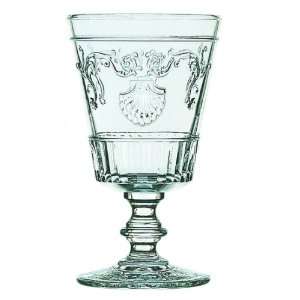  La Rochère Glass Goblet, Versailles, 13 1?2 oz Set of 6 