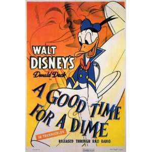  Time for a Dime Movie Poster (27 x 40 Inches   69cm x 102cm) (1941 