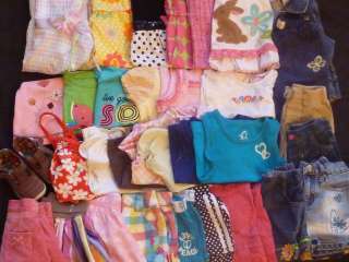 3T Baby Girl Clothes Lot 35 pieces Spring Summer outfits, dresses 