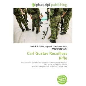  Carl Gustav Recoilless Rifle (9786132710987) Books
