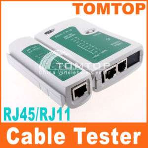 RJ45 RJ11 RJ12 CAT5 UTP NETWORK USB LAN CABLE TESTER  