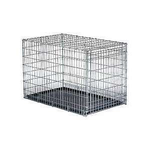  Econo Collection Dog Crate Med Lrg Silver Kitchen 