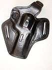 FRAME 357 44 4 REVOLVER BLACK LEATHER HOLSTER RIGHT HANED MADE BY 