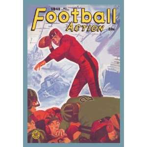  Football Action 20x30 poster