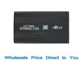   HDD Enclosure USB 3.0 External SATA Hard Drive Mobile Disk Case Black