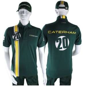 Official Caterham Mens Heikki Kovailenen Polo Shirt  
