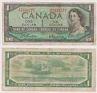 CANADA QUEEN ELIZABETH II ONE DOLLAR 1954 R/N  