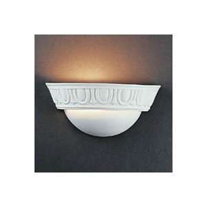   Cyma Wall Sconce with Egg & Dart Justice Design Group Lighting (1525