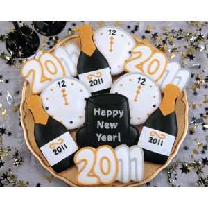 Happy New Year Cookie Assortment (10)  Grocery & Gourmet 