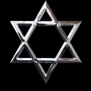 Star Of David Jewish Rosary Beaded pendant neckless  