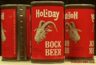 HOLIDAY BEER BOCK ON BOTTOM OF CAN POTOSI WISCONSIN 718  