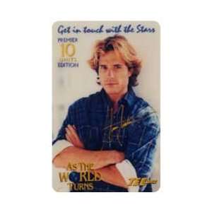  Collectible Phone Card 10u As The World Turns TV Show 