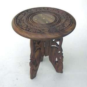  REAL SIMPLEHANDMADE HANDCARVED WOODEN TABLE