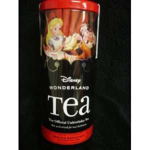 Disney Wonderland Tea  English Breakfast 25 Tea Bags  Disney Parks 