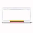colombia colombian flag metal license plate frame  