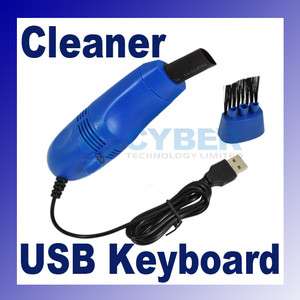 MINI USB VACUUM KEYBOARD CLEANER for PC LAPTOP COMPUTER  