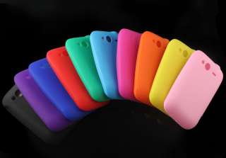   Soft Back Case Cover Skin For HTC Wildfire S G13 New Gift  