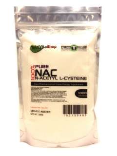   Acetyl L Cysteine Powder   NAC   OU KOSHER/PHARMACEUTICAL USP  
