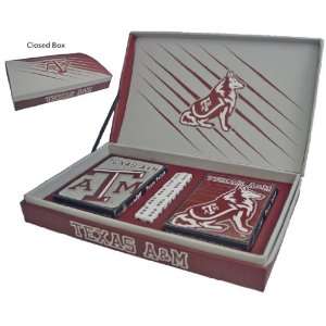   Aggies NCAA Gift Box Set (playing Cards & Dice)