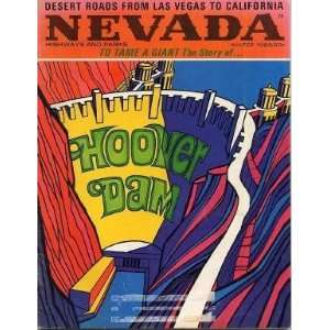 NEVADA Highways & Parks Magazine Winter 1969 Hoover Dam Desert Roads 