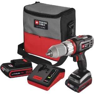    Porter Cable Lithium Drill/Driver Kit PCL180DRK 2
