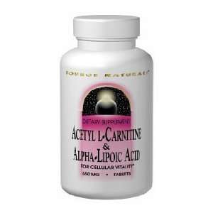  Source Naturals Acetyl L Carnitine and Alpha Lipoic Acid 