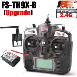 FS 9CH 2.4GHz Transmitter w/ RX For RC Helicopter plane  