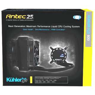 Antec KUHLER H2O 920 Liquid Cooling System (New)  