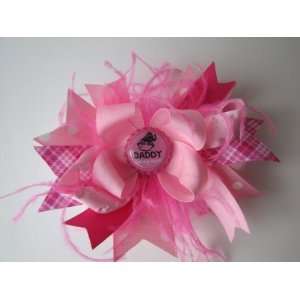  Pink Girls Hair Bow Beauty