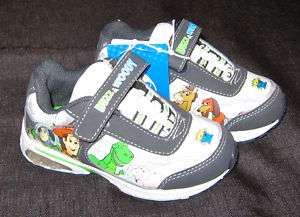 TODDLER DISNEY TOY STORY LIGHTED SNEAKER SHOE 8,9,10  