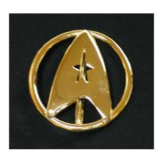 Star Trek Classic Movie Uniform Gold Tone Belt Buckle, NEW UNUSED 
